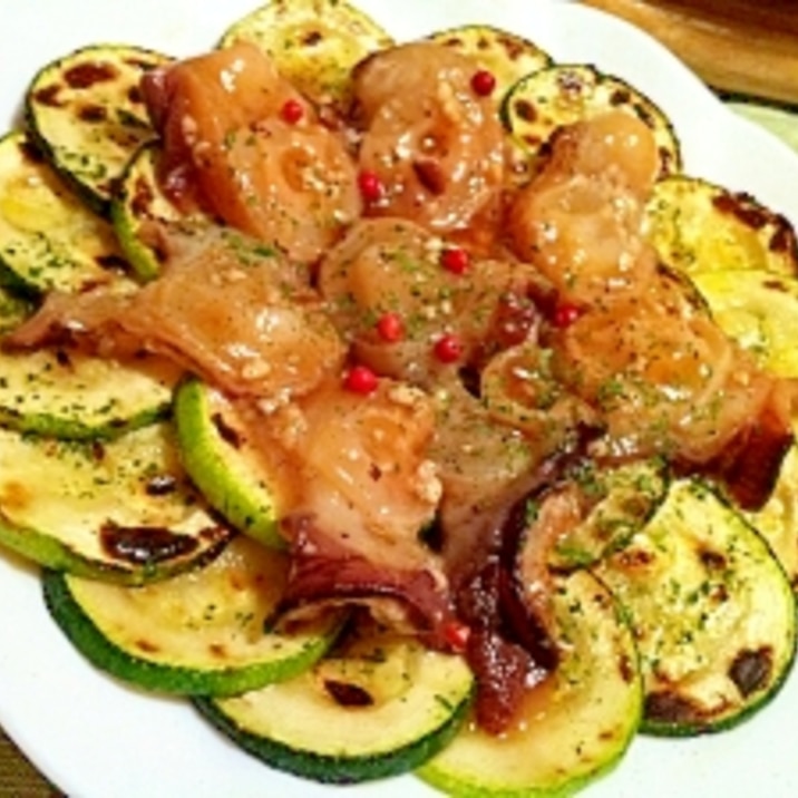 炙り水タコと焼きズッキーニのマリネ レシピ 作り方 By 嵯峨 恭也 楽天レシピ 炙り水タコと焼きズッキーニのマリネ レシピ 作り方 By 嵯峨 恭也 楽天レシピ